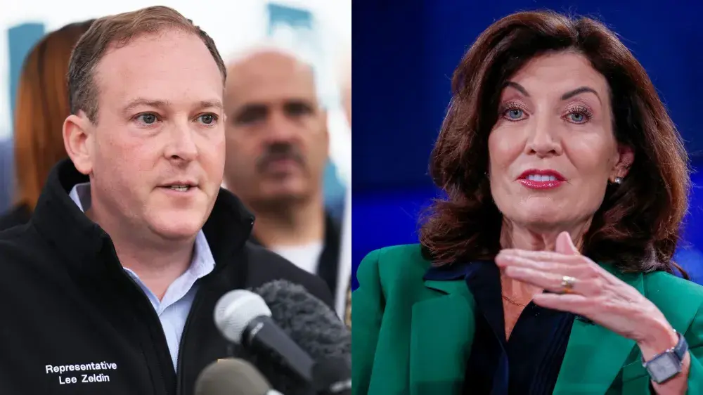 Hochul, Zeldin Clash over What Classifies as Public Safety in New York
