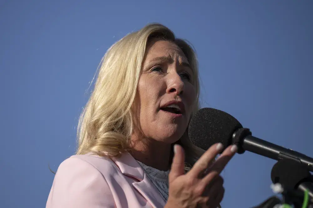 Marjorie Taylor Greene Flees Interview After Callers Grill Her—’She’s Gone’