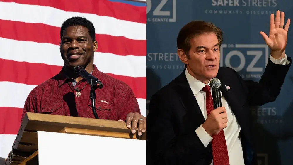 Dr. Oz and Herschel Walker Tipped to Triumph by Election Forecasters