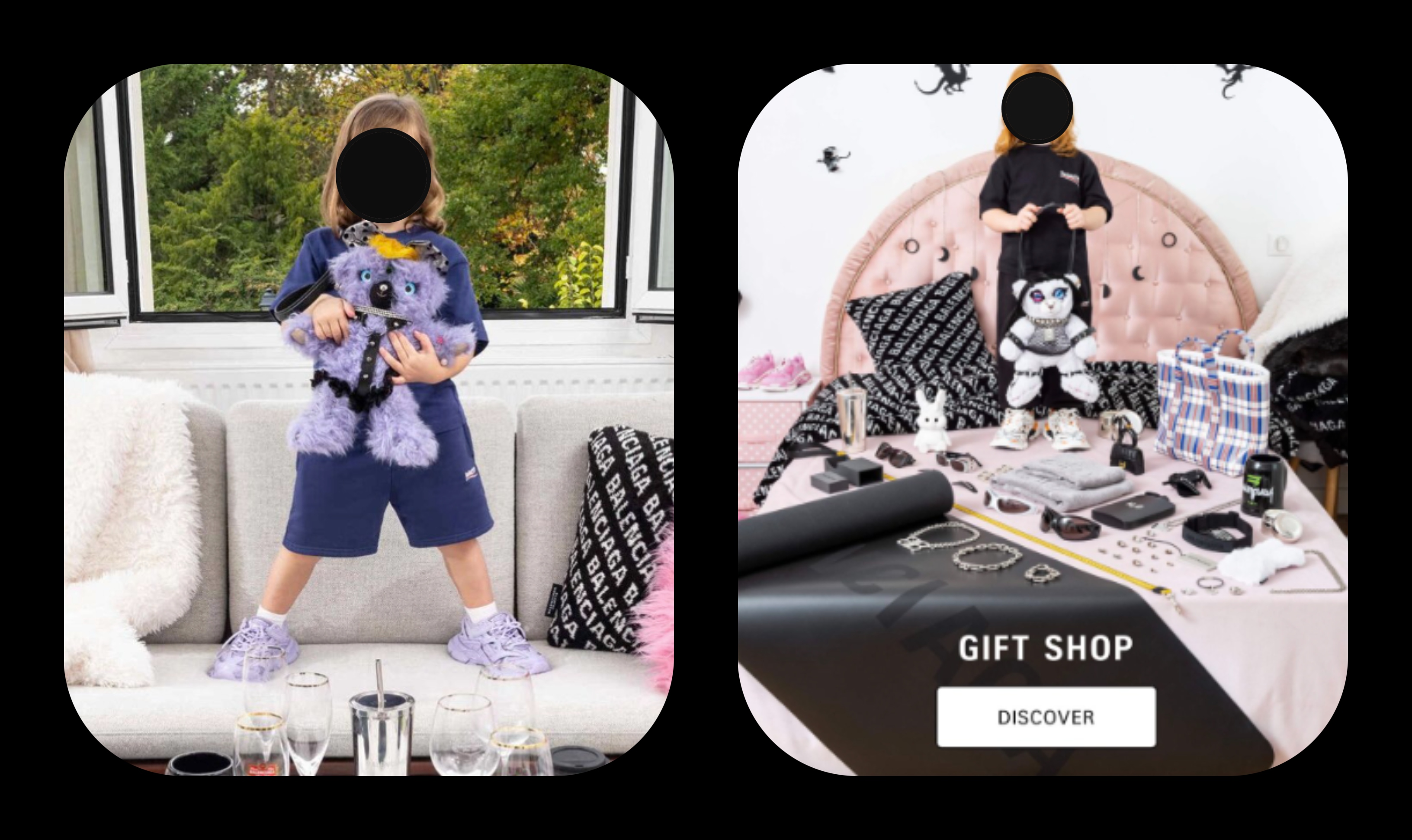 断捨離中！　❗️BALENCIAGA❗️ Balenciaga Caps Destroyed Oversize Fit Hoodie Dark Green/White