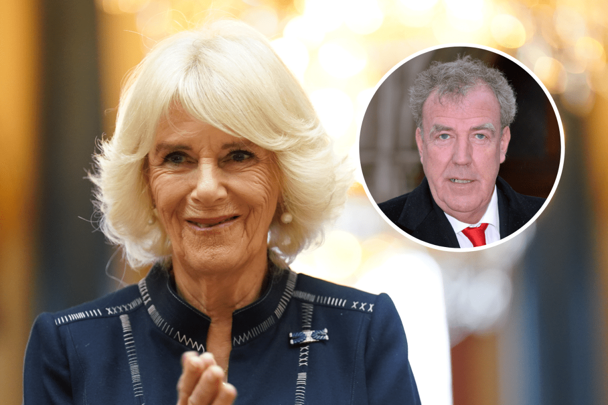 Queen Camilla and Jeremy Clarkson