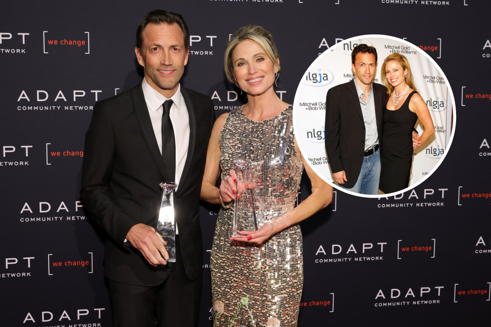 Andrew Shue Says When He ‘Fell in Love’ With Amy Robach—’She Was Glowing’
