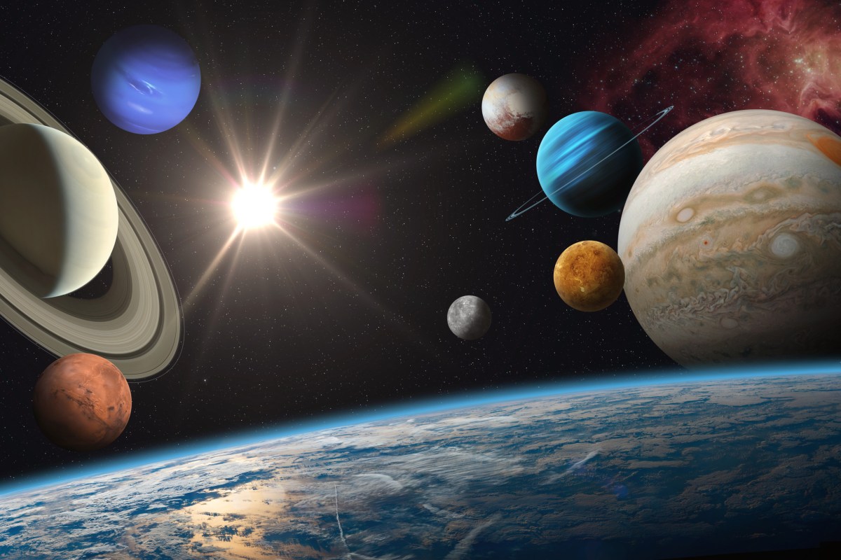 Watch as all the planets in the solar system align