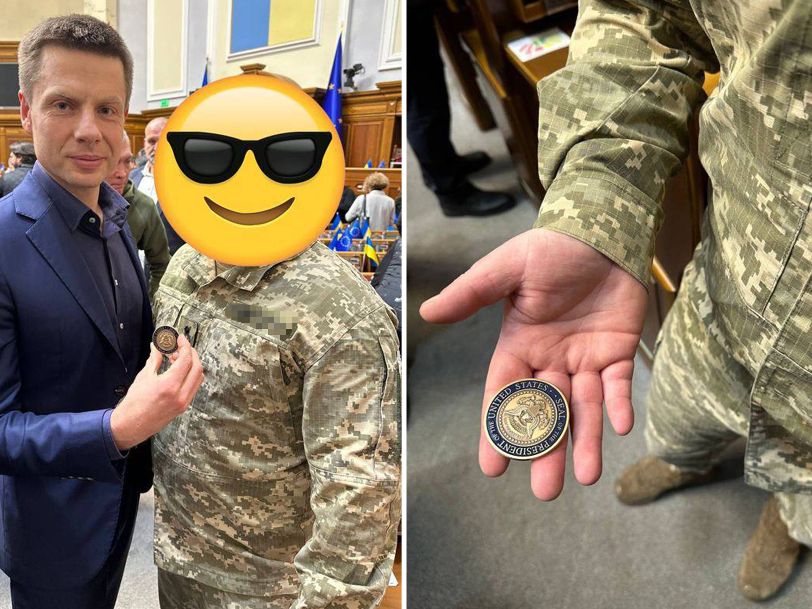 Ukrainian Soldier Whose Medal Went to Biden Is Given Special Gift