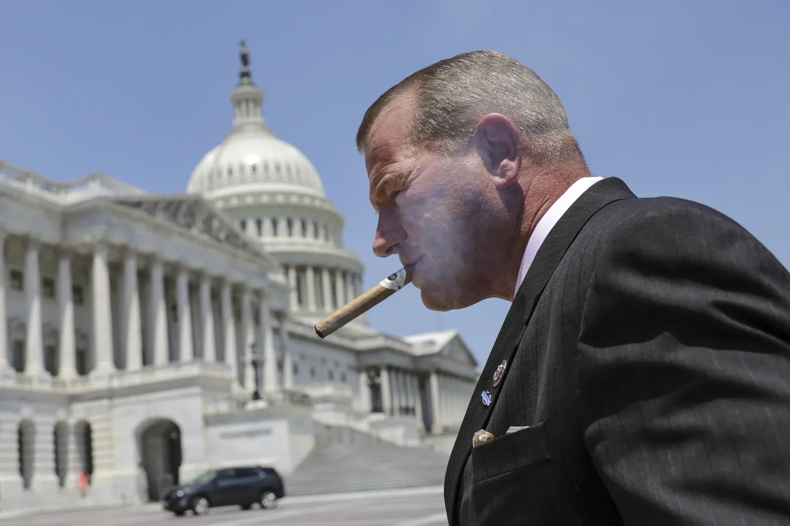 Republican Says Smoking of Cigars Inside the Capitol Is 'About Freedom'