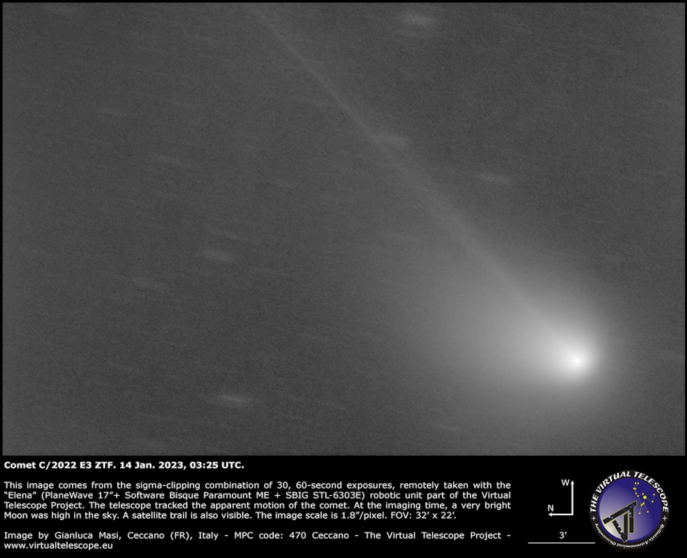 Naked Eye Comet That May Never Return to Earth Captured in