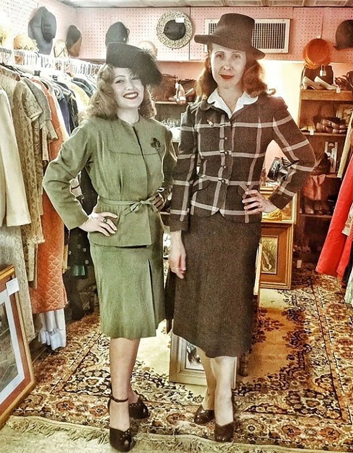 slim fit dress slacks PRINTED PATTERN- Early 1940s Sports Dress & Jacket Pattern- 30