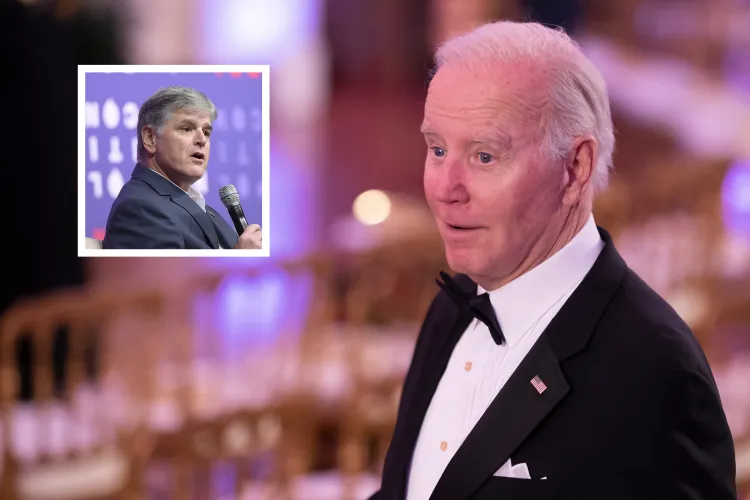 Sean Hannity Blasts ‘Gutless’ Joe Biden for Doing Exactly What Trump ...