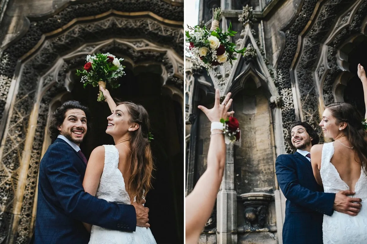 Wedding Guest Slammed for Sabotaging Bride's Bouquet Toss: 'Audible Gasp' -  Newsweek