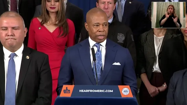 Eric Adams Calls Out Joe Biden For ‘Turning Back’ on NYC’s Migrant ...