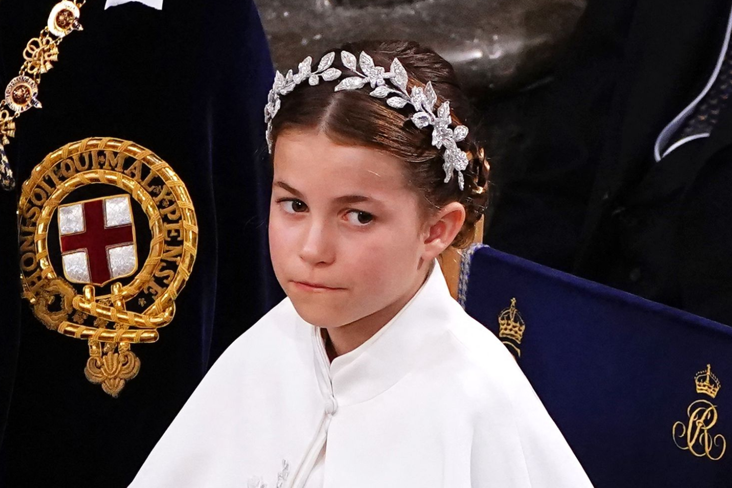 princess charlotte's coronation dress Princess Charlotte Is Kate Middleton's 'Mini-Me' in Coronation Couture