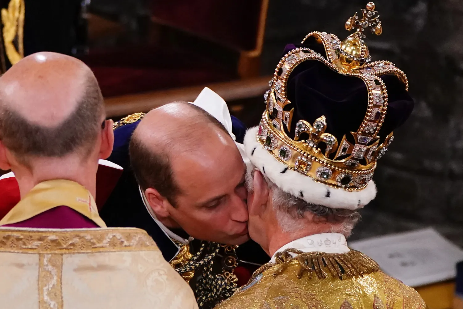 King Charles' 'Emotional' Coronation Moment With William Caught on Camera - Newsweek