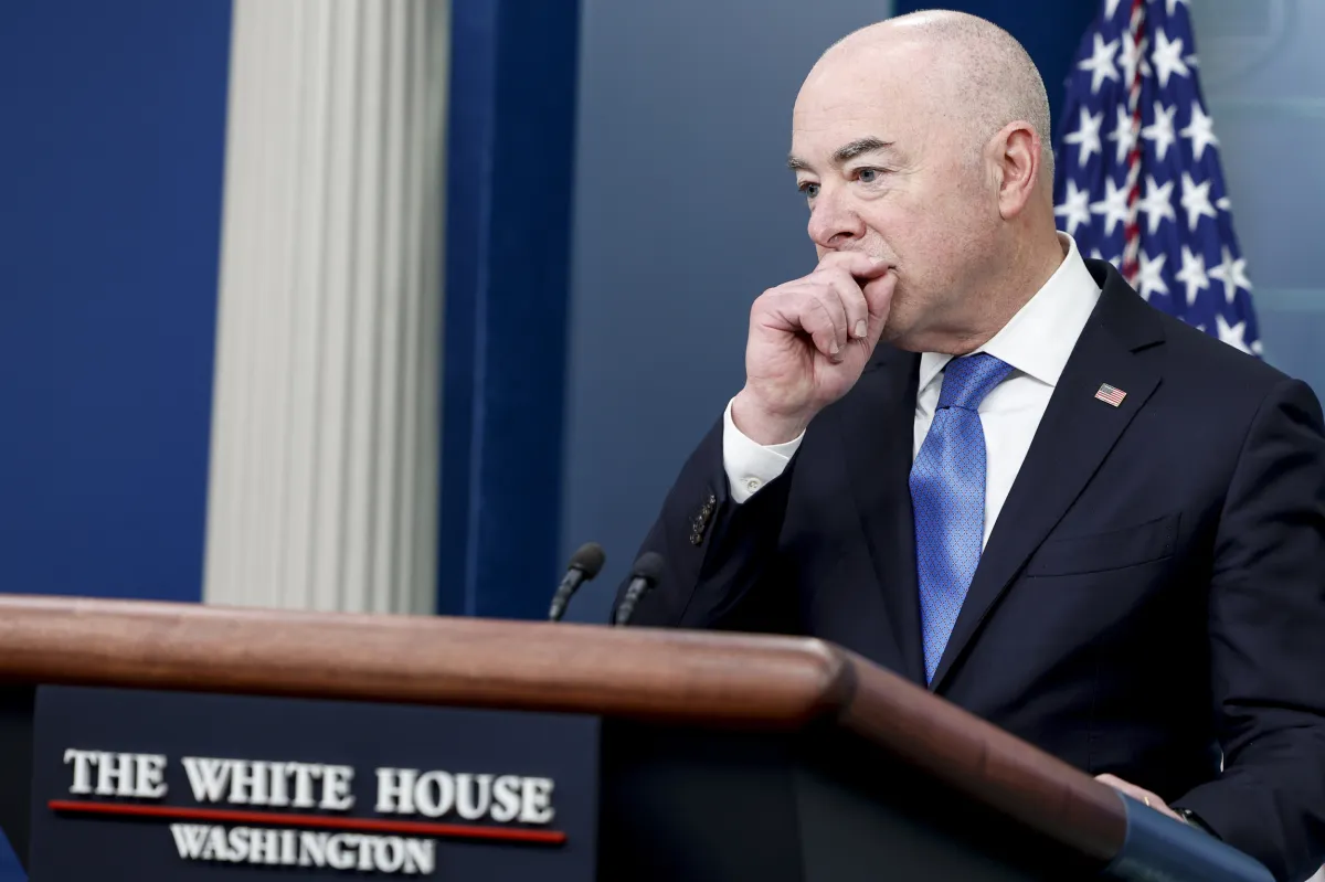Mayorkas Confronted With Accusation Biden Bringing Back Trump Border ...