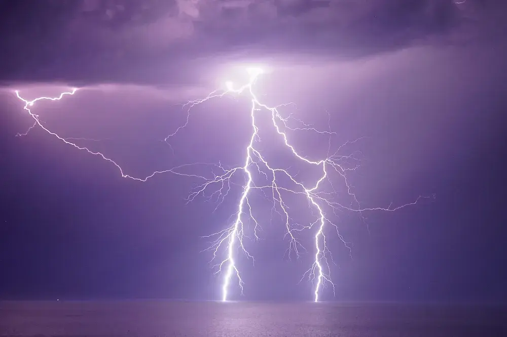 Man Dies After Being Struck by Lightning in Ocean During Thunderstorm