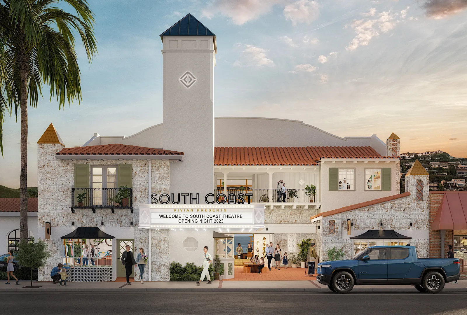 Example Retail Outpost Rivian Restores, Reopens Laguna Beach Landmark - Newsweek