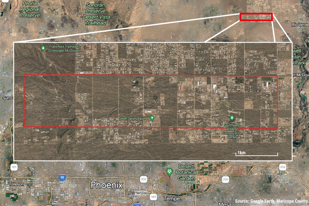 Rose Fire Map Arizona Fire Map, Update as Diamond Blaze Rapidly Spreads by Scottsdale ...