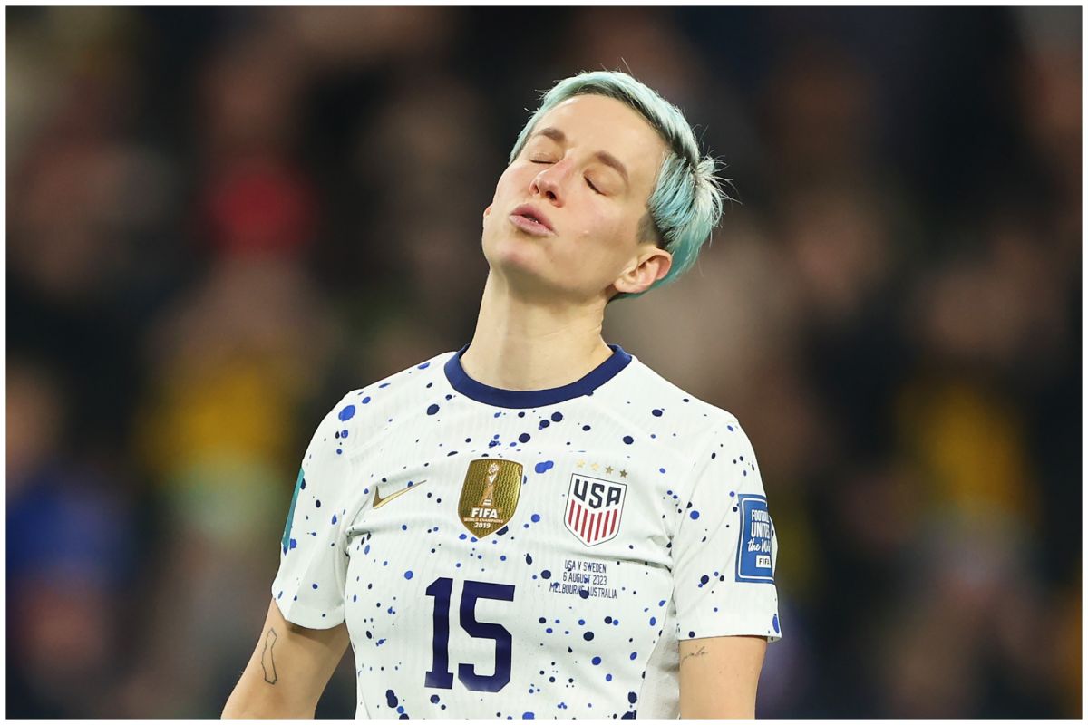 Mrapinoe Megan Rapinoe’s World Cup Career Ends in Penalty Heartbreak - Newsweek