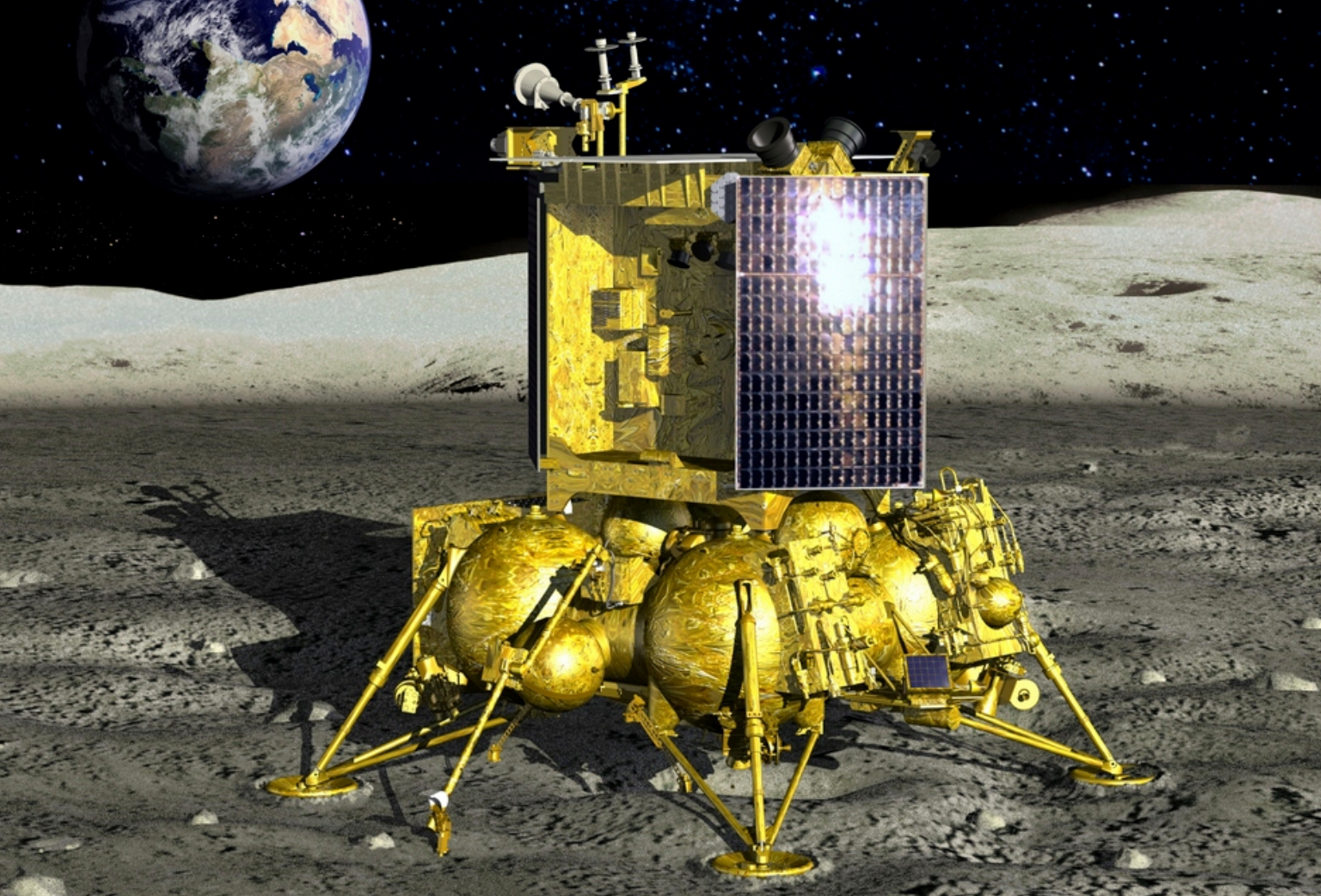 Russia's 2023 Spacecraft Crashes Into the Moon on Lunar Mission