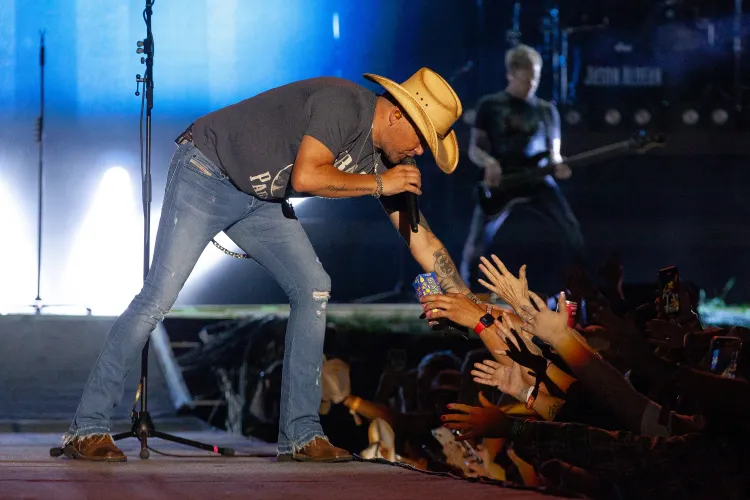 Jason Rapper Video of Rapper Adding Lyrics to Controversial Jason Aldean Song Goes ...