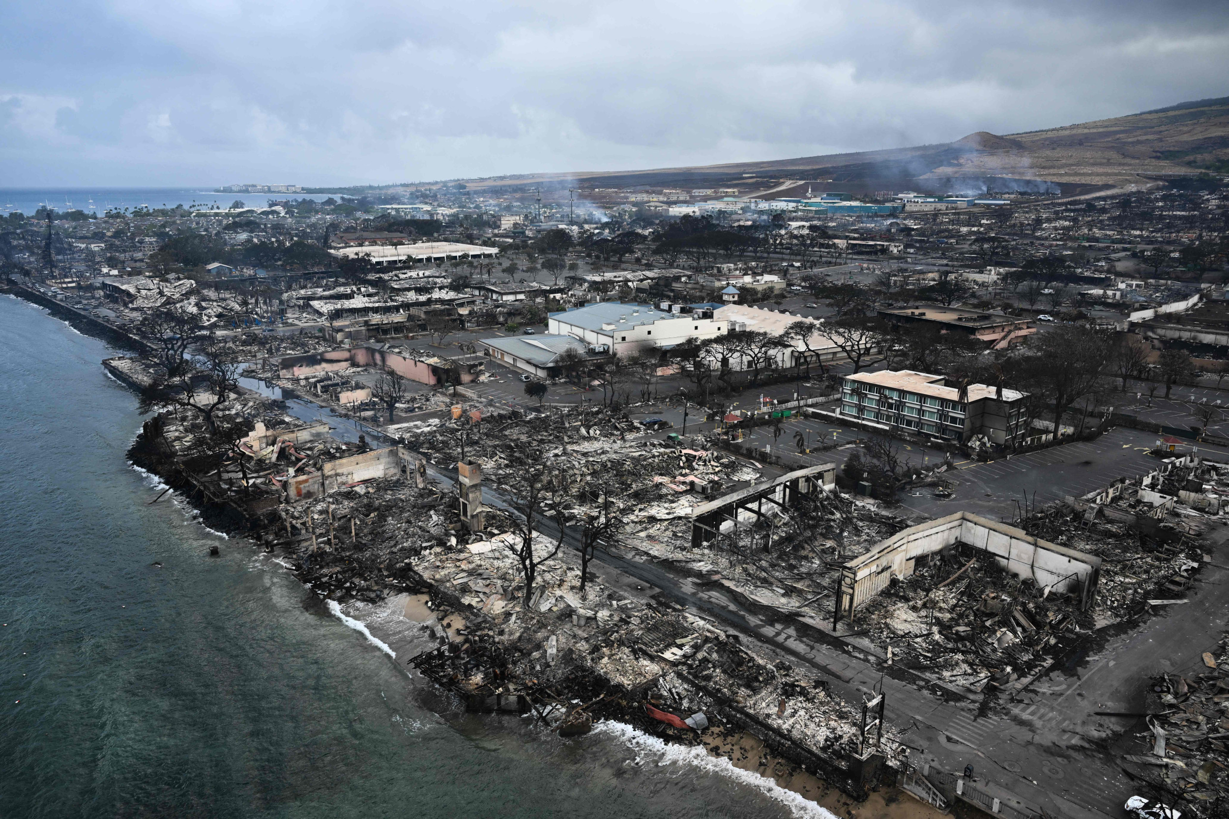 Videos From Over Hawaii Show Full Extent of Wildfires - Newsweek