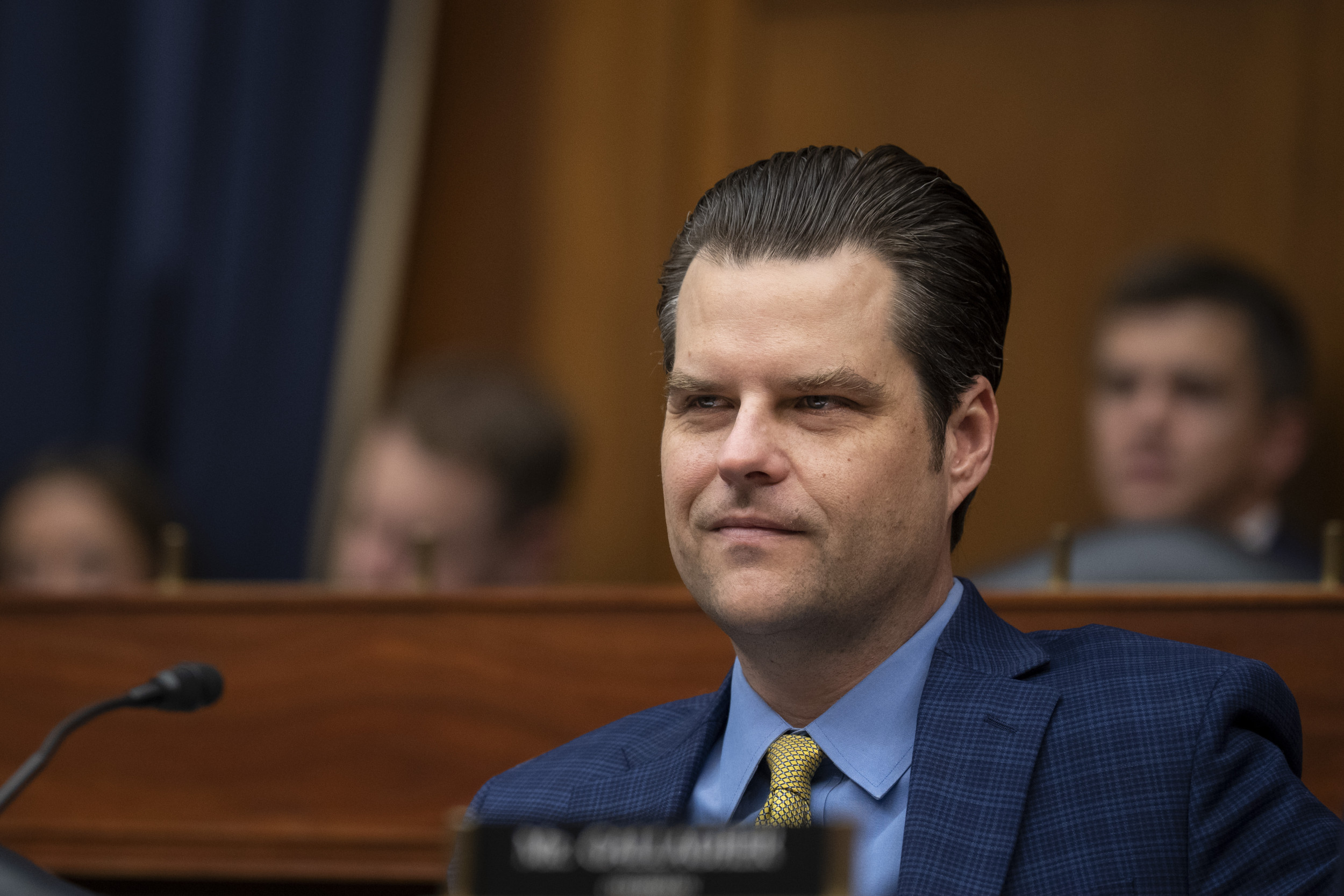 matt gaetz sex doll I got you the underage girl': Man interrupts Florida Rep Matt Gaetz event  with sex doll main image 0