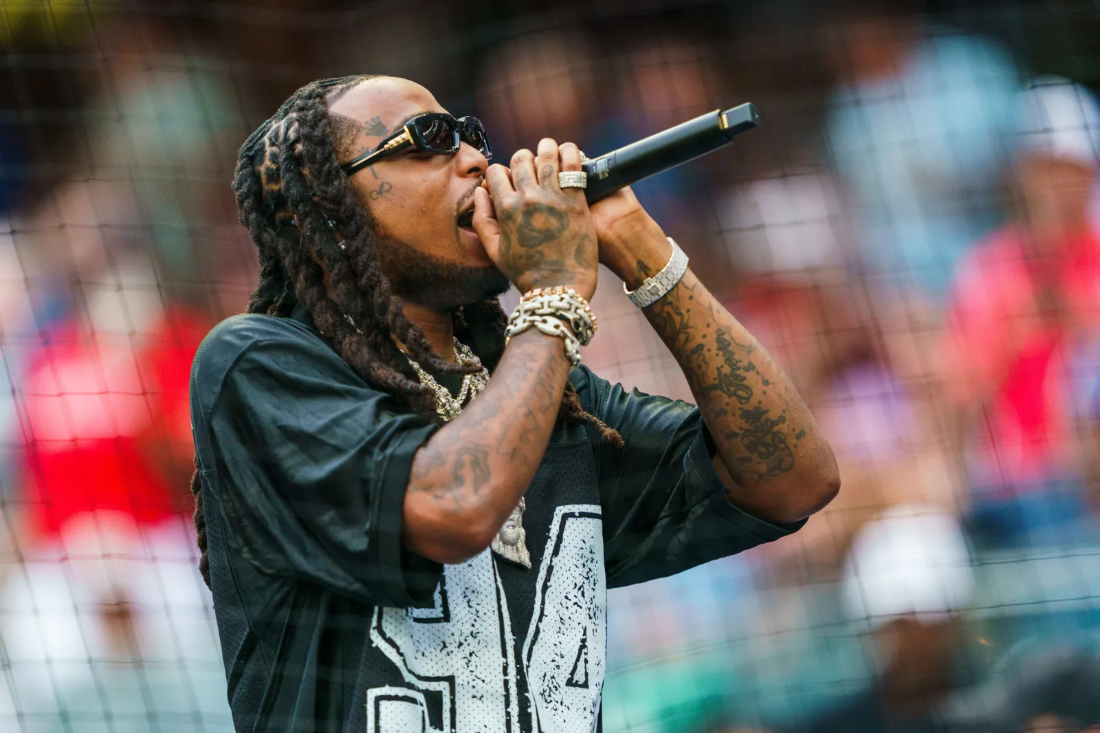 Qyavo Rapper Rapper Quavo’s Big MLB Gig Derailed by Technical Difficulties—Video ...