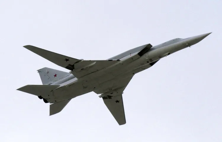 Tu23 Russian Tu-22M3 Supersonic Bomber Obliterated in Fiery Drone Strike ...