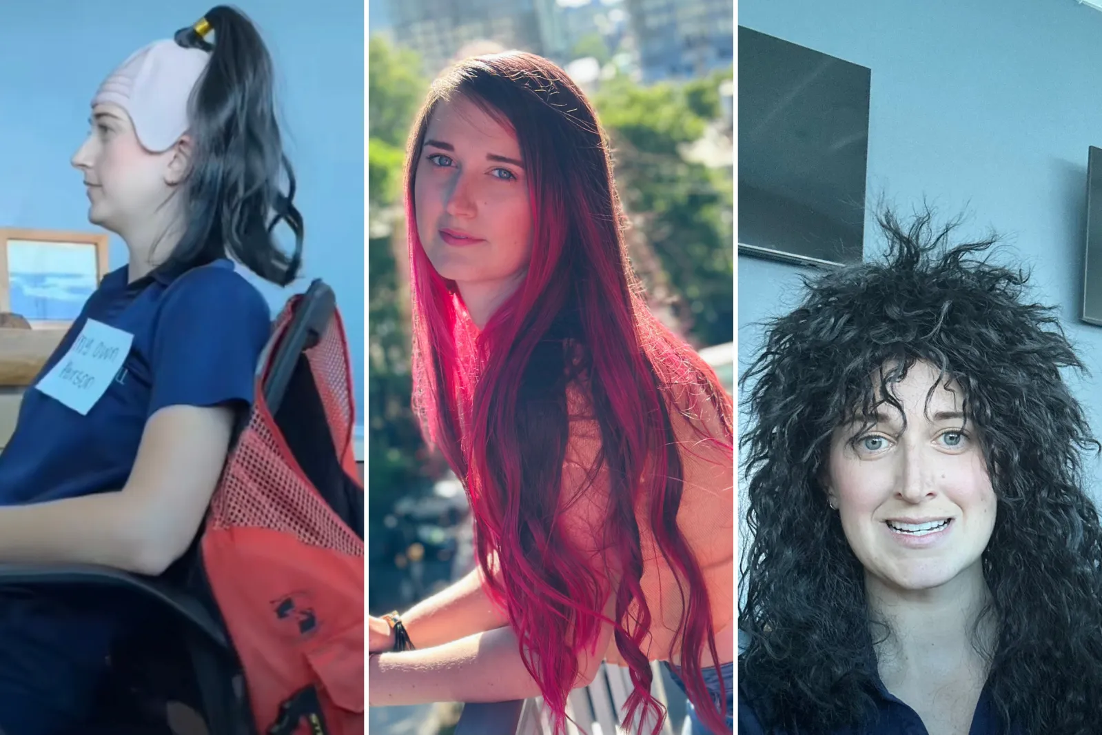 Woman's Employer Banned Her Pink Hair, So She Wears 'Terrible Wigs