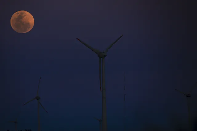 Rare Blue Supermoon Photos From Around the World - Newsweek