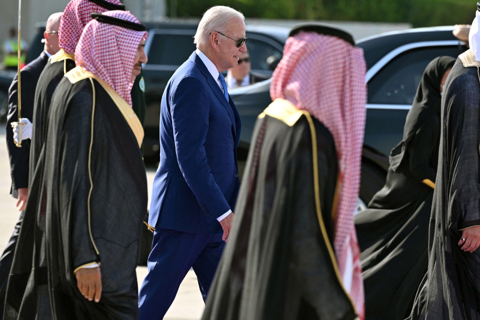 Joe Biden Warmly Greets Saudi Crown Prince He Vowed to Reject - Newsweek