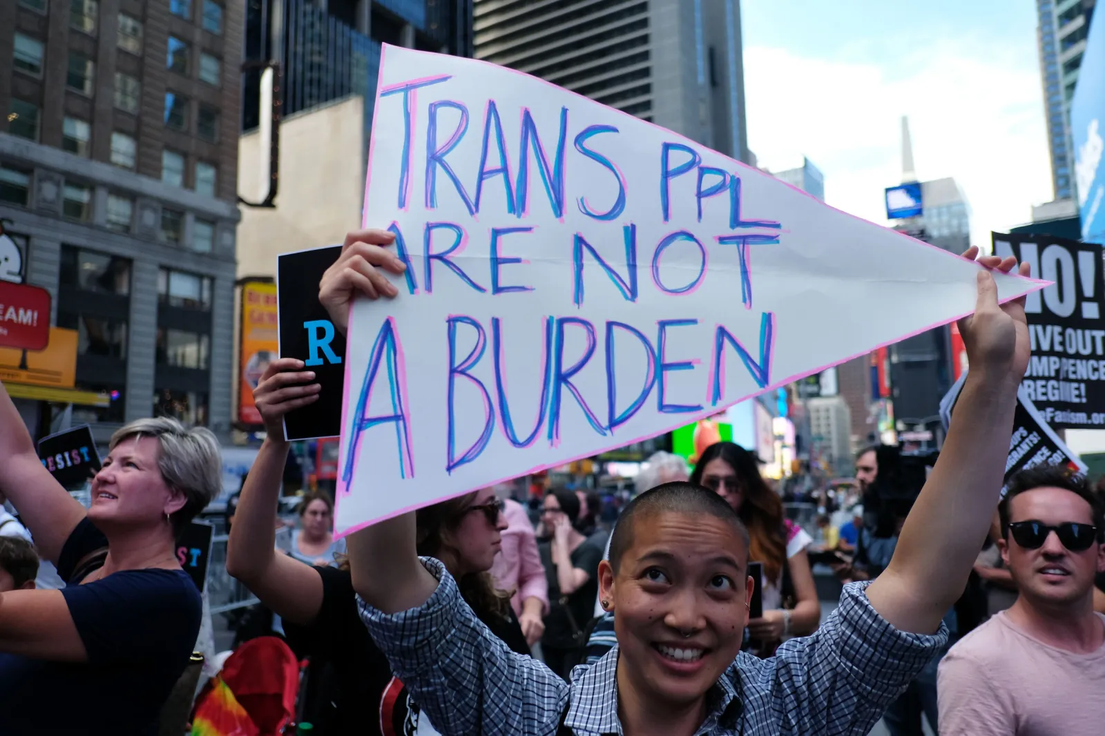 Trans Rights Demonstration Us Most Transgender Adults Aren’t Democrats - Newsweek