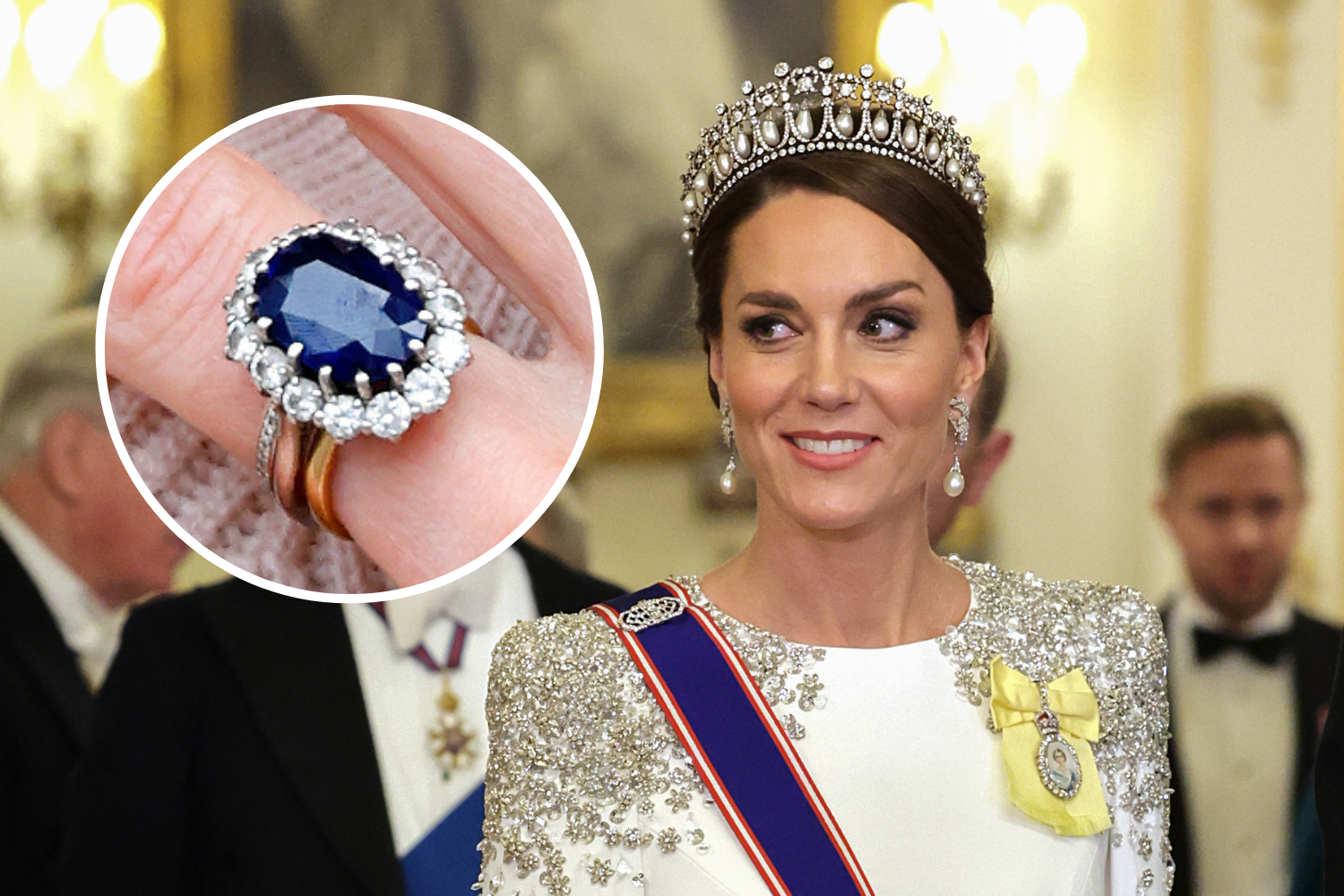 Everything Kate Middleton Said About Princess Diana's Engagement Ring -  Newsweek