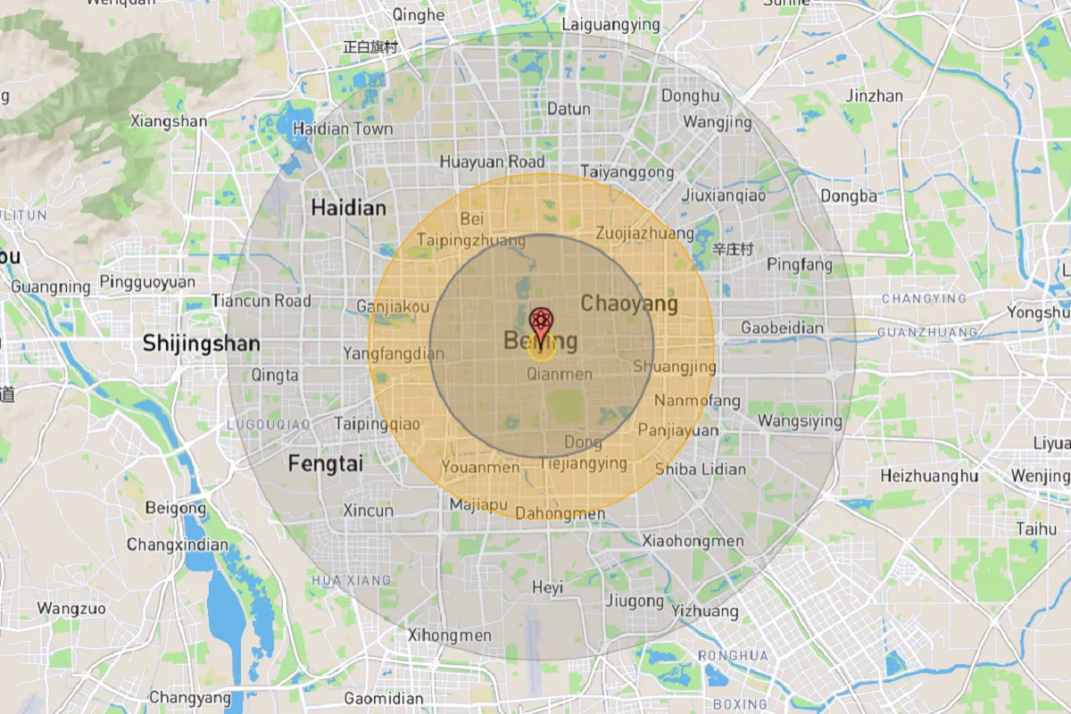 Nuclear Bomb Map Shows Impact of New US Weapon on World’s Major Cities ...