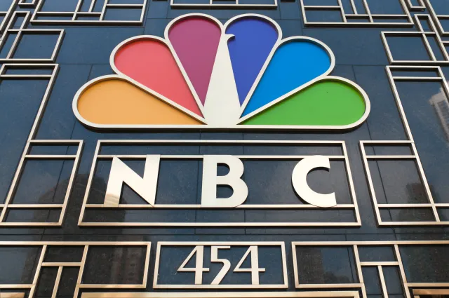 NBC logo building