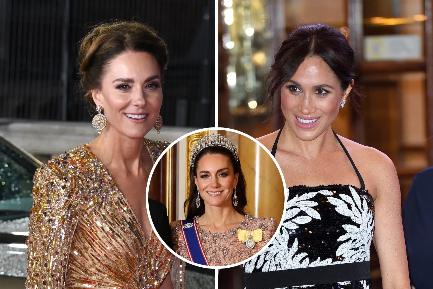 Six Times Kate Middleton and Meghan Markle Sparkled in Sequins - Newsweek Six Times Kate Middleton and Meghan Markle Sparkled in Sequins - Newsweek
