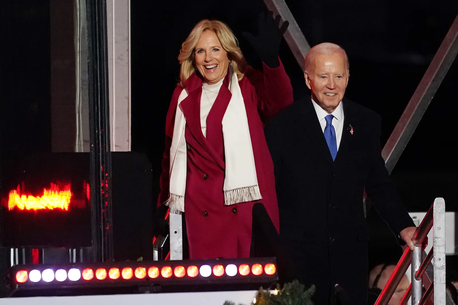 jill biden christmas dress Biden, first lady visit hospitalized kids on Christmas Eve
