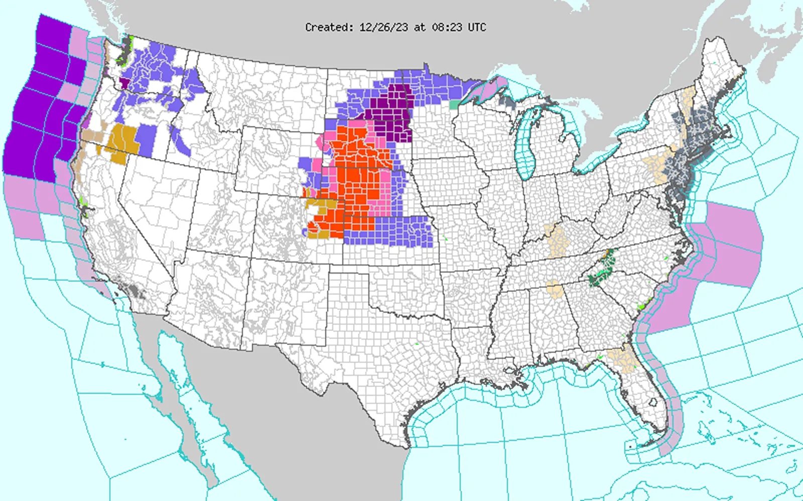 Blizzard and Winter Storm Weather Warnings Issued for 6 States - Newsweek