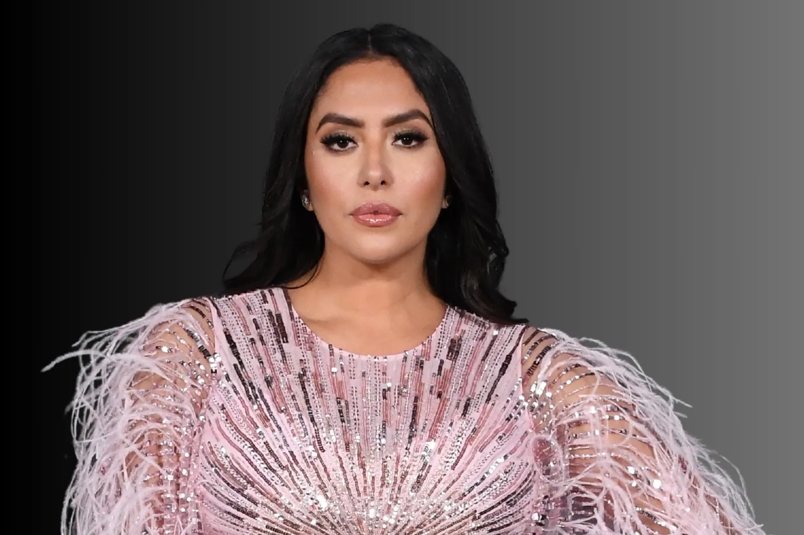 vanessa bryant pink dress Vanessa Bryant, 43, widow of NBA legend Kobe Bryant, directly addressed swirling internet speculation about a possible fifth pregnancy. , Sharing a pointed Rihanna meme on her Instagram Story, Vanessa