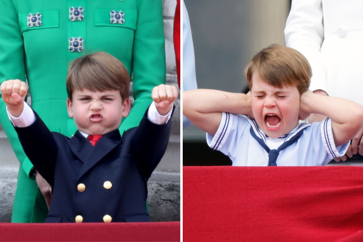 Prince Louis Being Uncontrollable Goes Viral