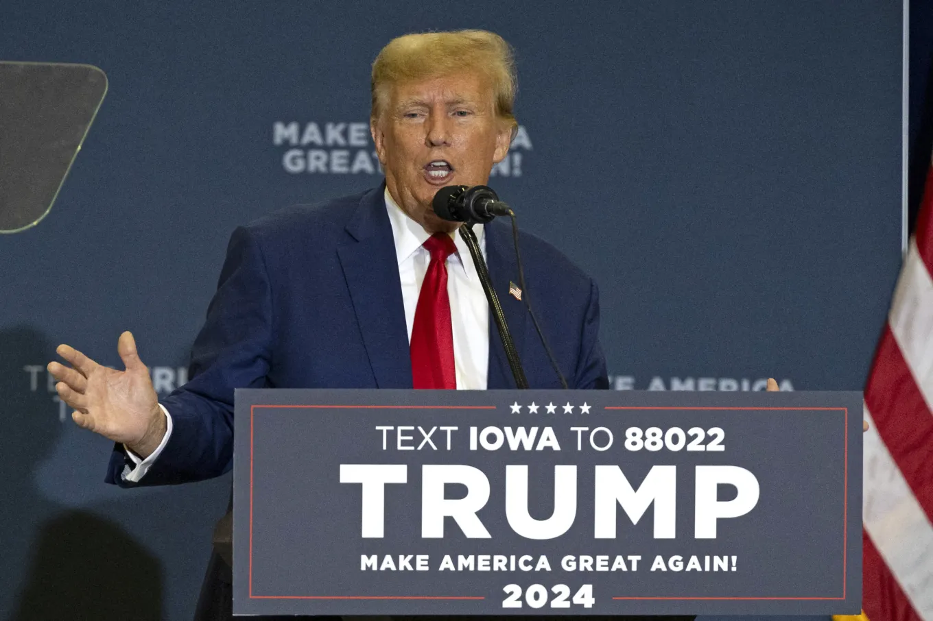 Key Moments From Donald Trump’s Iowa Rally - Newsweek