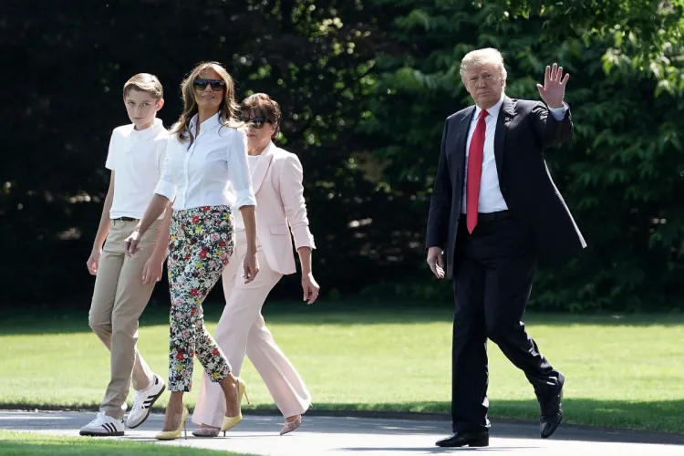 Donald Trump Pays Heartfelt Tribute to Melania’s Mother Amalija Knavs ...