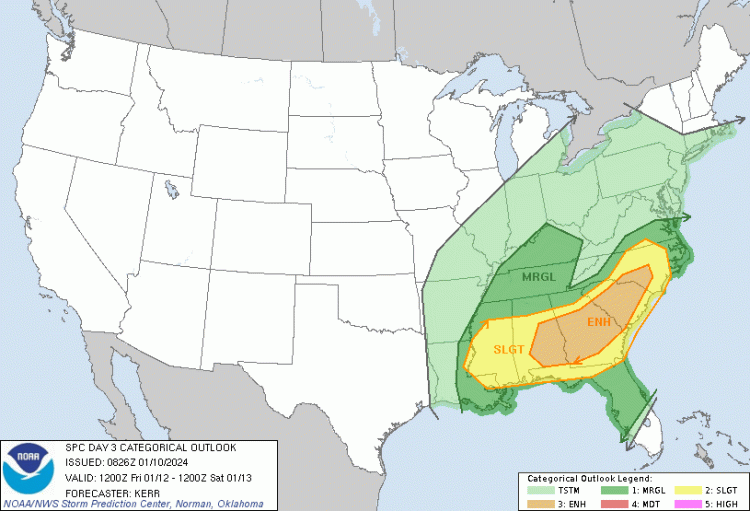 Tornado Map Shows US States at Risk in Coming Days - Newsweek