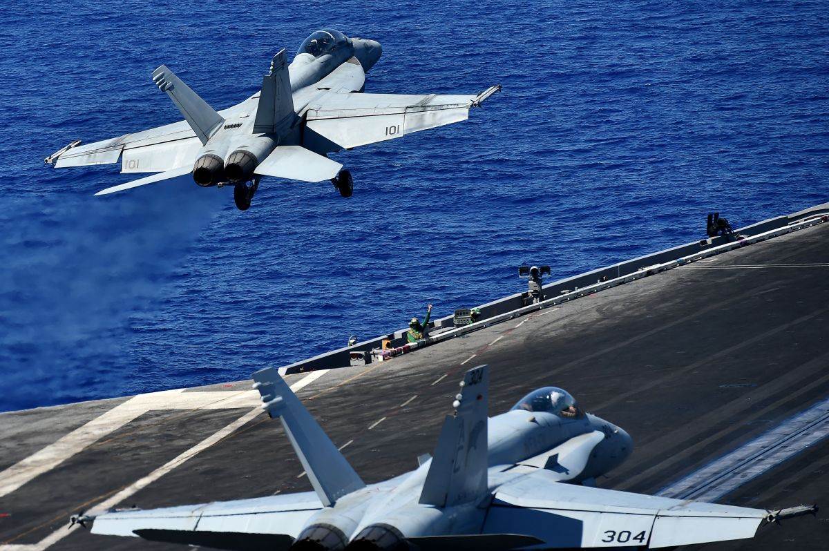 Pentagon firepower on show amid Yemen strikes