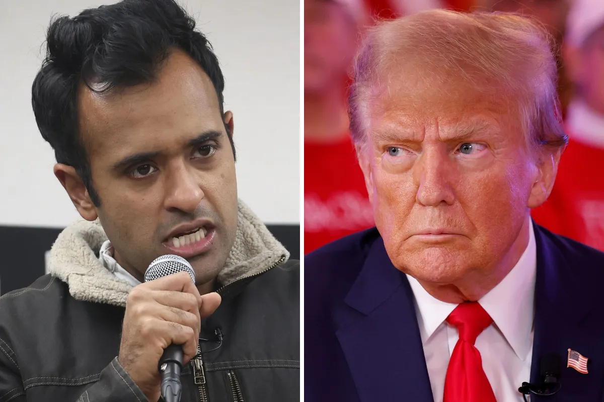 Vivek Ramaswamy Reacts To ‘Friendly Fire’ From Donald Trump - Newsweek