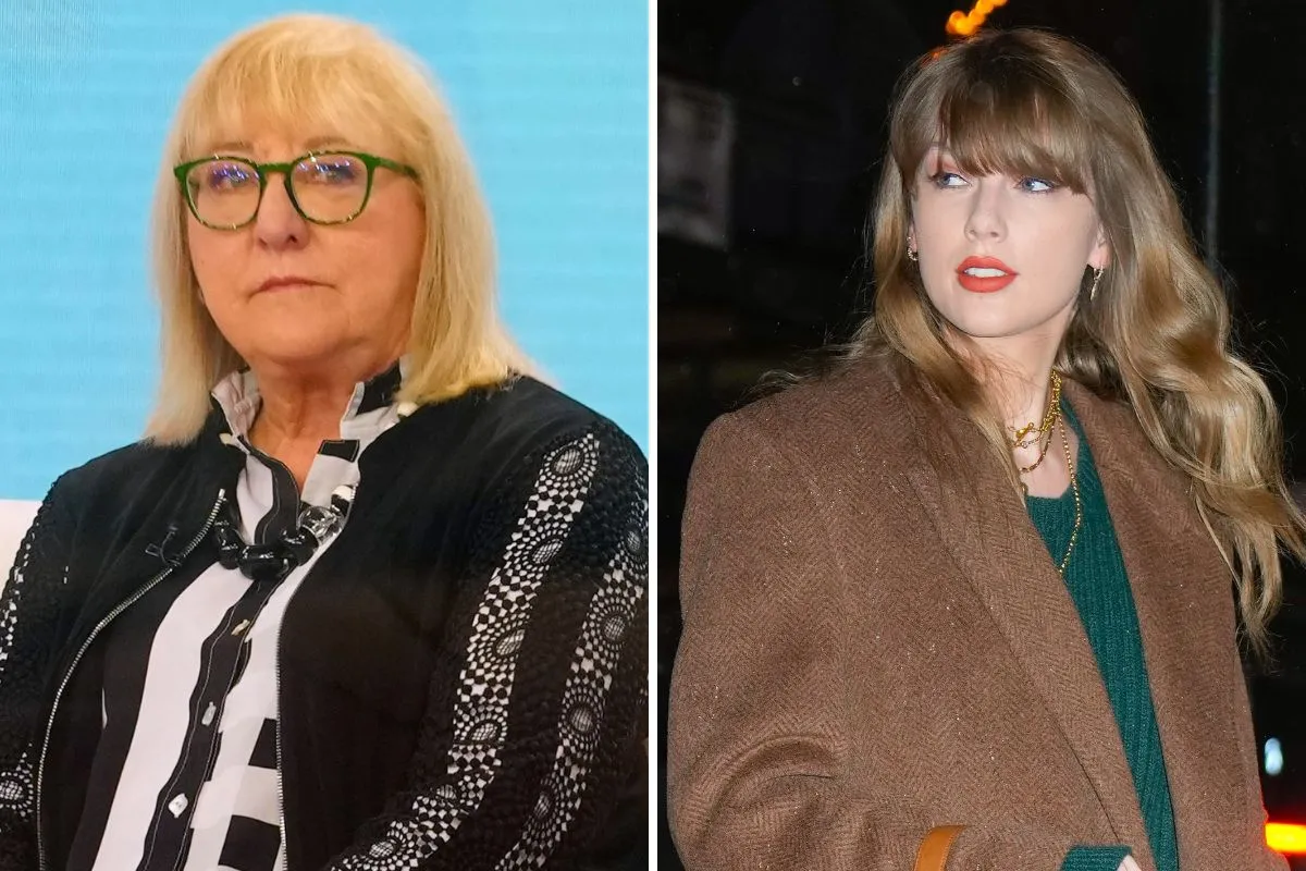Travis Kelce's Mom Reacts to Taylor Swift 'Screeching' in New Video - Newsweek