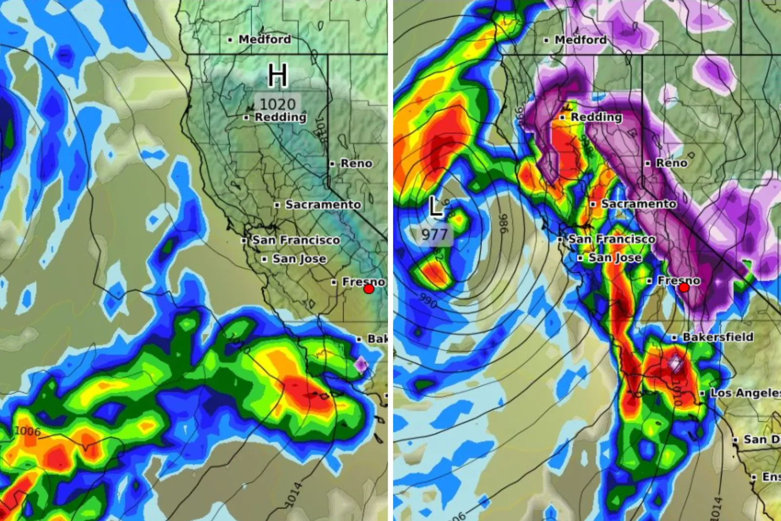 Atmospheric River Maps Show California Headed for Lashing - Newsweek