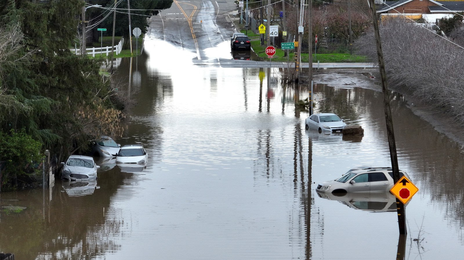 California Flooding Video Shows ‘Damaging Mudflow’ Strike Los Angeles