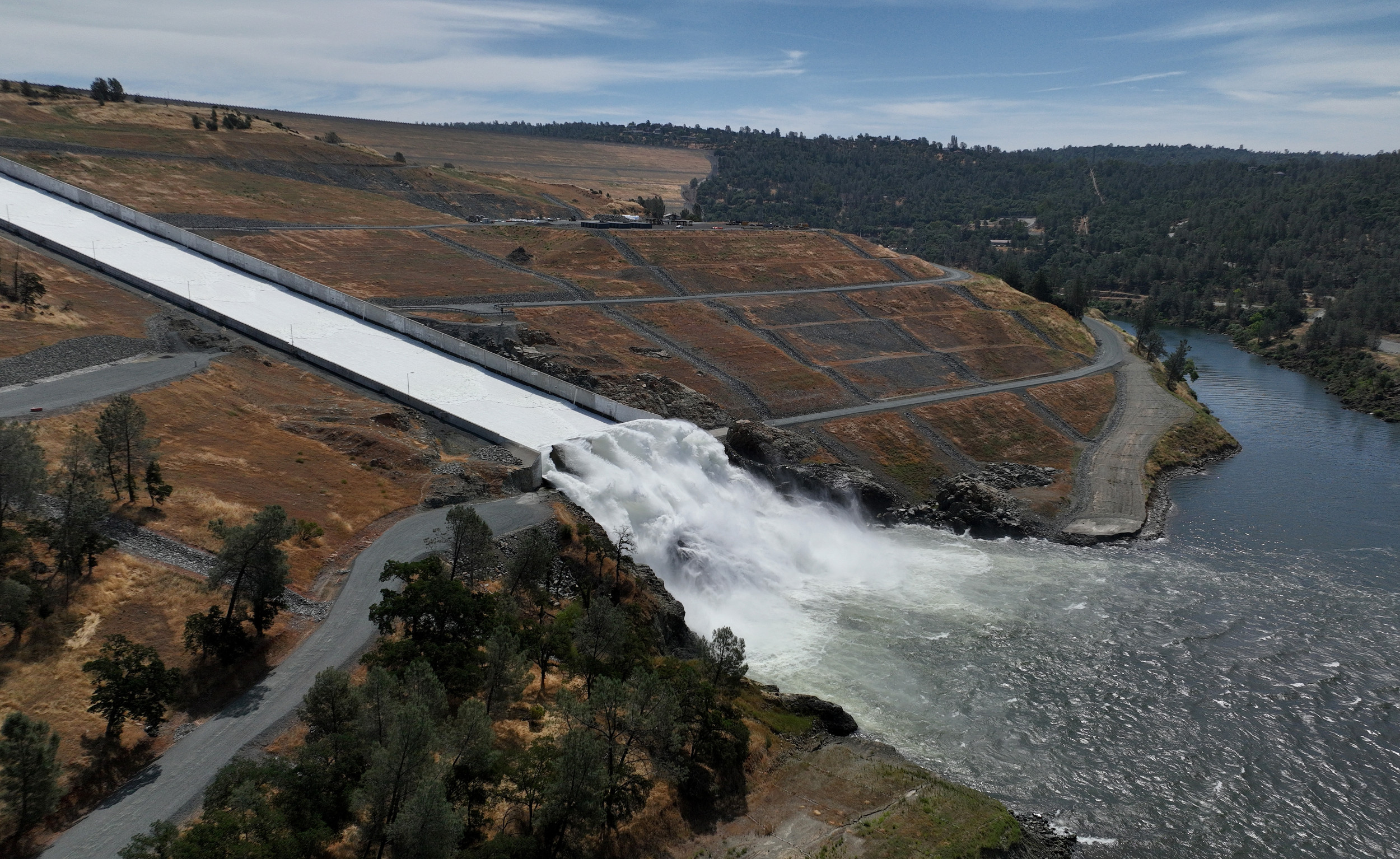 California Reservoir Dam Release Update as Water Levels Stall - Newsweek