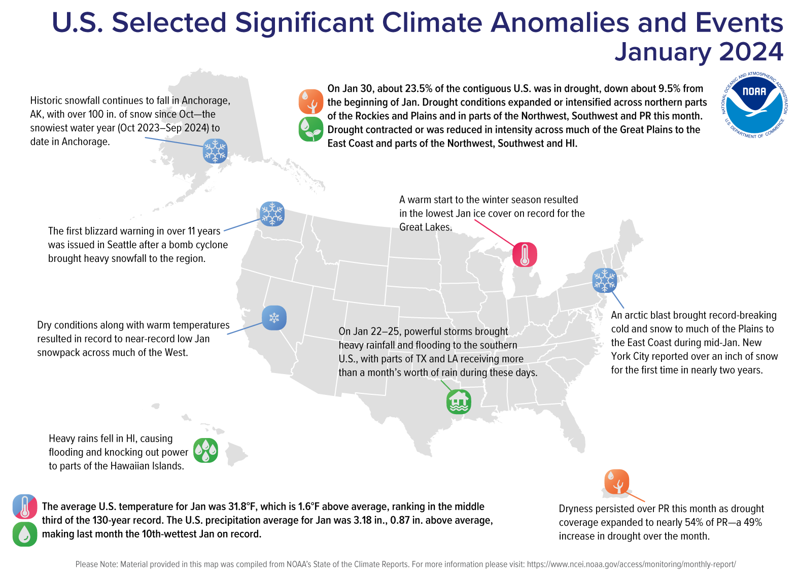 US Hit by Seven Significant Climate Anomalies in One Month - Newsweek