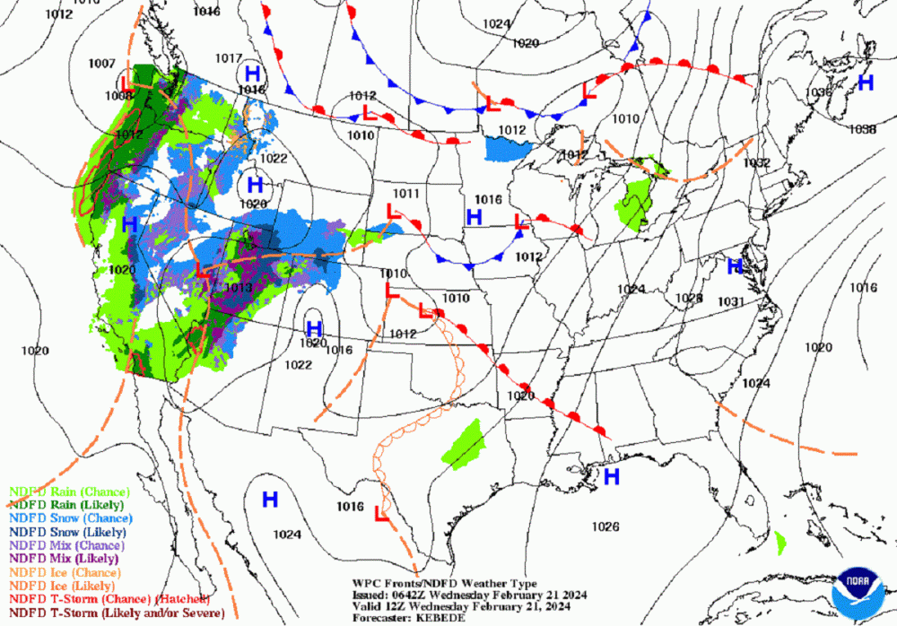 Atmospheric River Map, Update as 36 Million Californians Under Flood ...